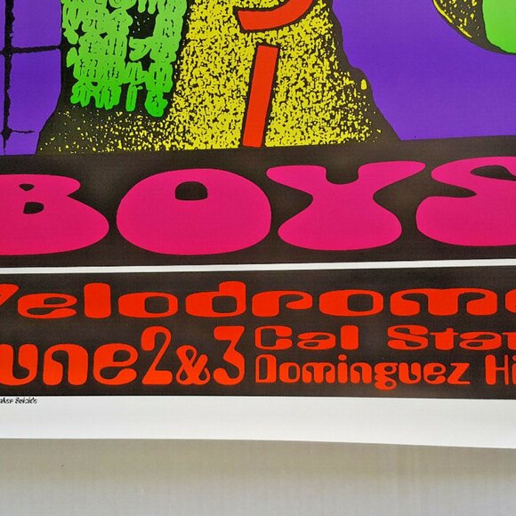 BEASTIE BOYS Gig POSTER KOZIK S/N Edition 1995 32" X 26" BRUCE LEE - Picture 6 of 9